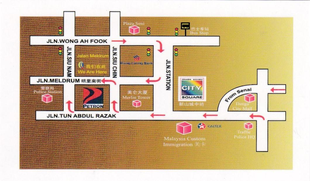 Hotel CIQ @ Wong Ah Fook Johor Bahru Exterior foto